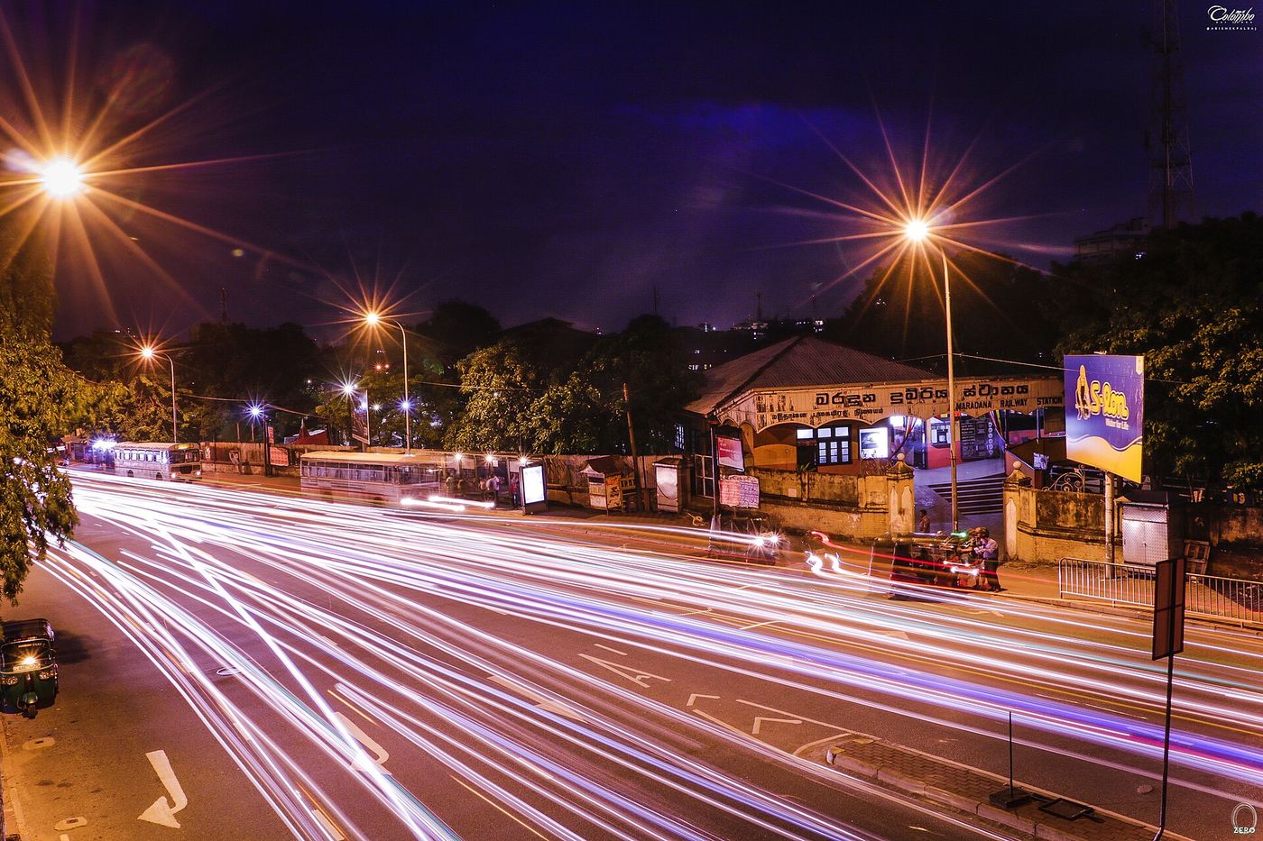 Maradana railway station in Colombo